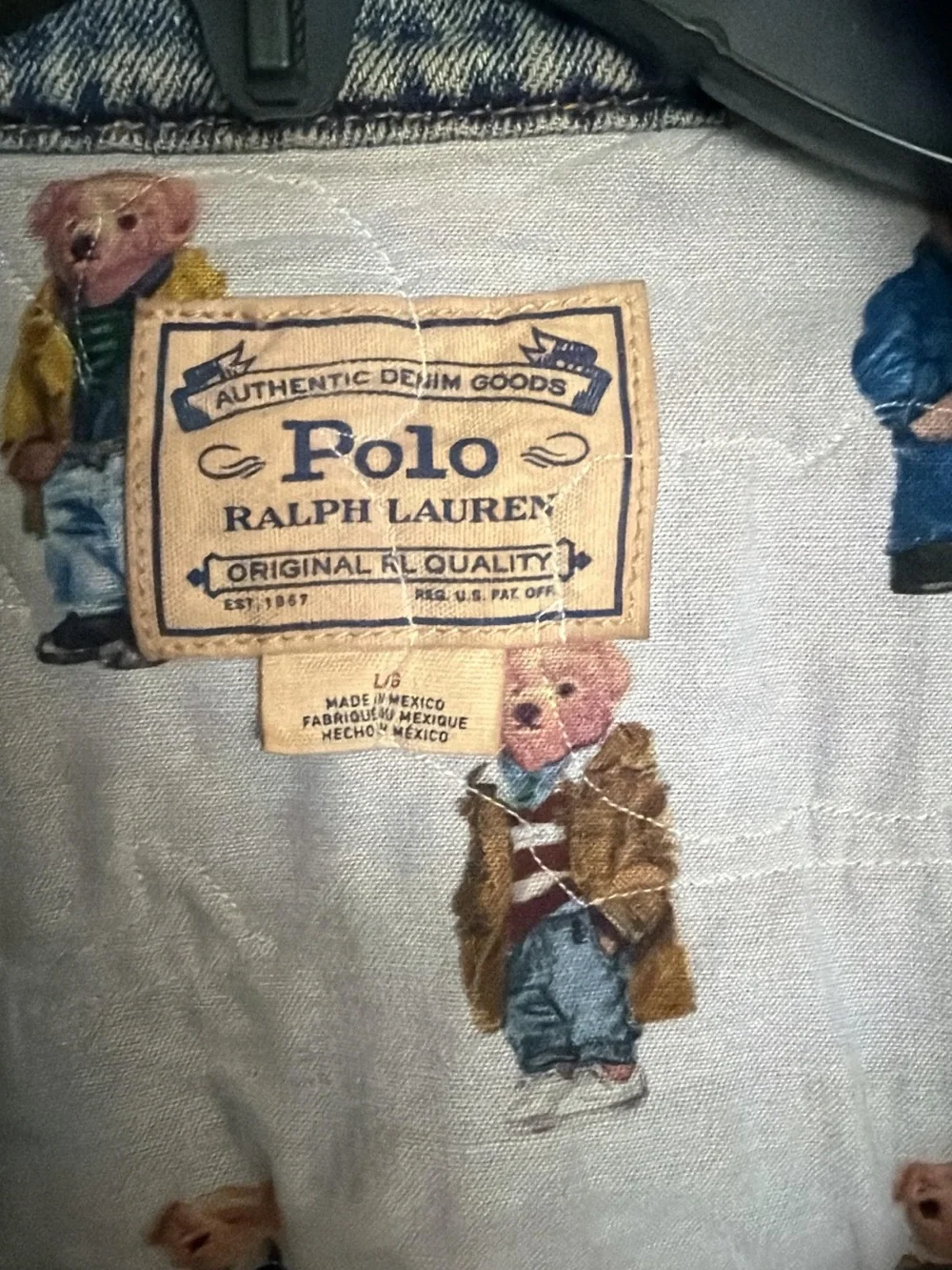 Ralph Lauren light blue